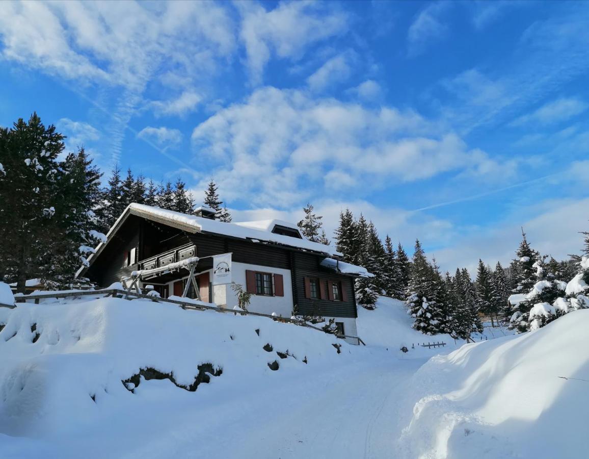 Almhaus Kaernten Flattnitz Buitenkant foto